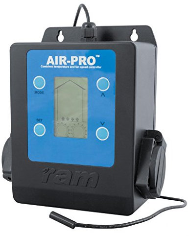 RAM Air-Pro II Fan Speed Controller Twin Fan Speed Silent Climate Temperature