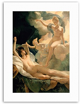 Wee Blue Coo MYTHOLOGY GREEK GUERIN MORPHEUS IRIS Poster Painting Portrait Canvas art Prints