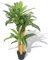 vidaXL Dracena Pianta Artificiale con Vaso 100cm Verde Fiori Finti Arredo Casa
