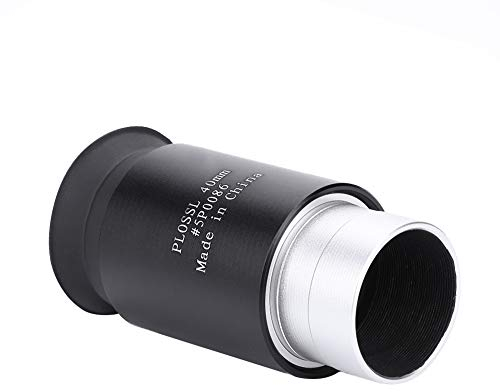 EBTOOLS Für 40Mm Okular-Plossl Okular Teleskop Plössl Teleskop Okular 40mm 1.25 Plossl Vollvergütetes Okular Hochwertiger Aluminiumlegierungskörper für Astronomieteleskope