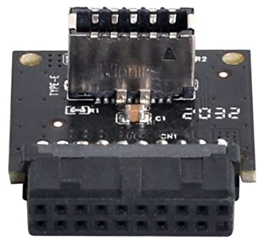 chenyang USB 3.1 Typ E Frontplatte Sockel auf Motherboard USB 3.0 19 20Pin Header Converter Adapter