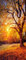A.Monamour Türtapete Selbstklebend Türfolie Türposter 3D Herbst Buche Gefallen Goldgelb Blätter Natur Sonnenuntergang Vinyl Folie Türdeko Tapete Wandbild Türaufkleber Türtattoo 77 x 200 cm