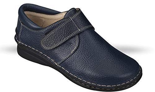 Antar Zapatos Sanitarios para Mujer, Talla 39, Azul Marino, Servicio médico EU