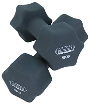 Best Germany Kurzhanteln Vinyl Hantelset Gewichte Fitness Aerobic 2er Set 10 kg