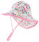 Pesaat Baby Sonnenhut Mädchen Mit UV-Schutz Sonnenmütze Baby Junge Mit Nackenschutz Sommermütze Kinder Babymütze Sommer(Mirabilis Jalapa, Gr.4-8Jahren(52-56))