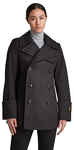 G-STAR RAW Damen Wool Mid Cabanjacke