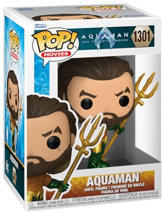 Funko POP! Movies: DC - Aquaman Hero Suit - Vinyl-Sammelfigur - Geschenkidee - Offizielle Handelswaren - Spielzeug Für Kinder Und Erwachsene - Movies Fans - Modellfigur Für Sammler Und Display