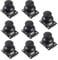 Diitao 8PCS Joystick Breakout Module,Game Controller Replacement Joystick Analog Thumb Stick,XY Dual-axis Joystick Breakout Module with 60pin 20cm Multicolored Breadboard Jumper Wires Kit…