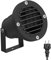 ledscom.de Gartenstrahler DUK, Gitter für außen, IP65, Stecker, schwarz, 1x GU10 max. 15W