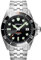 Cestrian Dive Series Automatische Mitternachtsgraues Zifferblatt Schwarze Keramiklünette Stahlarmband 300M wasserdichte Herrenuhr