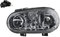 Johns, Scheinwerfer passend für VW Golf IV 1J 08/1997-06/2005 H7 H1 Links m. Stellmotor