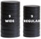 Jumterlee 18 Pack Black Plastic Mason Jar Lids with Silicone Rings, 9 Wide Mouth & 9 Regular Mouth Mason Jar Lids,Plastic Canning Lids, Fit Ball,Kerr and More (black)