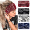 Kopftücher für Frauen, breite elastische weiche Boho-Stirnband Mode Bandanas Knoten Erwachsene Schals Yoga Sport Laufen Haarbänder, Head Wraps (4WYaoguo)