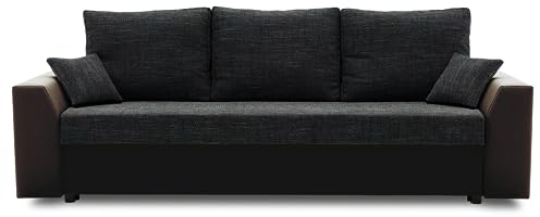 Couch Paul 1 PRO mit Schlaffunktion Best Couch mit Bettkasten! (LAWA 14 + REAL 66)