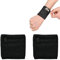 FSYXK 2 Stück Reißverschluss-Handgelenktasche, Sport, Fitness, Basketball, Armbänder, Schweißbänder, Laufen, Handgelenkwickel, Geldbörse Mit Reißverschlusstasche Für Schlüssel
