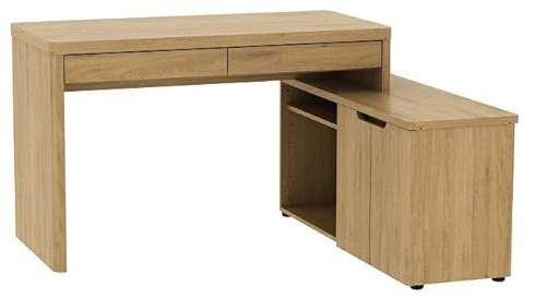Jahnke Eckschreibtisch Libre C 155 E Montana Eiche