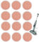 Steam Mop Replacement Pads for Shark S8201 S8001 S7000 S7000AMZ S7001 S7001TGT S7000 S7201 S7000C Series Steam & Scrub All-in-One Hard Floor Reusable Mop Head Refill - #: XKITP7000 (12 Pack)