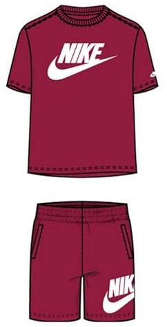 Nike Jungen Tracksuit, U10 - University Red, 5 Jahre EU