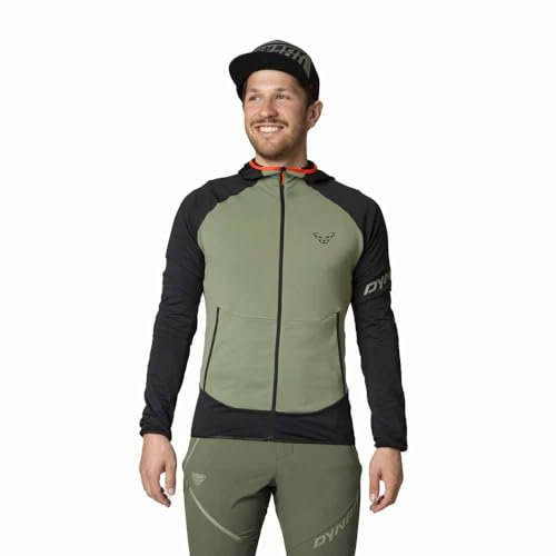 DYNAFIT Herren Transalper Light Hoodie Jacke, black out sage, L