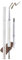 VEECCI Dual-Ended Eyebrow Tint Pencil - Brow Mascara, Tint, and Brush 3-in-1- Long-Lasting, Smudge-Proof, and Matte Finish - Precise Definition - Microblading Eyebrow Gel Pen (03Espresso)