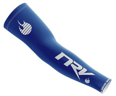 NRV Manchette de Compression Gaming Esport (Edition Performance) – Optimisez Votre Jeu avec Confort et Style – Conçu par des Joueurs Professionnels – Durable, Respirant et Sans Friction (Bleu, S)