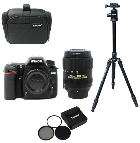 KamKorda Beginner Wildlife Photography D7500 DSLR Camera Kit + 2 Year Warranty