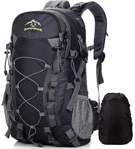 Meisohua Wasserdichter Rucksack 45L Leicht Wanderrucksack Herren Damen Wanderrucksäcke Trekkingrucksäcke Outdoorrucksack für Klettern Camping Reisen Freizeit