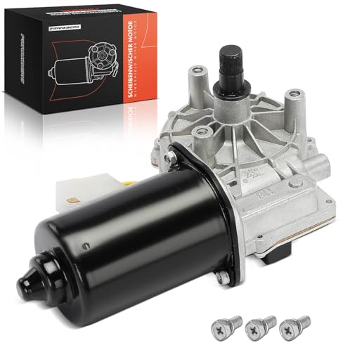 Frankberg Wischermotor Scheibenwischermotor Frontscheibe Vorne 24V 5-polig | Kompatibel mit Setra 200 Replace# 404067,11026847