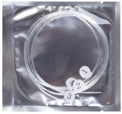 Durablility - Set di corde per ukulele da concerto, tenori, per vari stili di suono, colore: carbonio fluoro