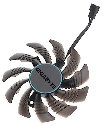 PLD08010S12HH 12V 0.35A VGA Fan For Gigabyte RX 6400 6500 EAGLE Graphics Card