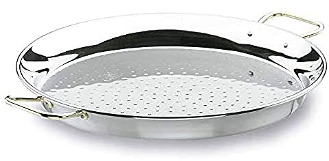 LACOR - 60160 - Paellera Valenciana 60cm 18 raciones INOX
