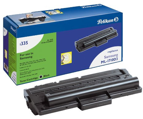 Pelikan Toner ersetzt Samsung ML-1710D3 (passend für Drucker Samsung ML-1510/1710/; SCX-4016/4216F MFP; SF 560 / -565P / -750 / -755P; Lexmark X 215 MFP; Ricoh AC 104; Ricoh Fax 1170L/2210L/1130; Xerox Workcentre PE 16)