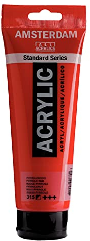 Amsterdam Standard Series Acrylique Tube 250 ml Rouge Pyrrole 315 (17123150)