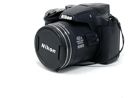 Nikon Coolpix P510 Fotocamera Digitale Compatta, 16,1 Megapixel, Zoom 42X, 3200 ISO, LCD 3 orientabile, colore: nero