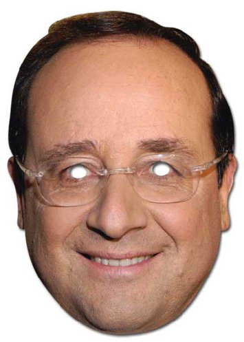 empireposter Hollande, Francois - Masken - Promi Maske