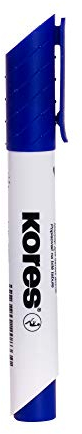 Kores Whiteboard Marker, 3-5 mm Keilspitze, 12 Stück, blau