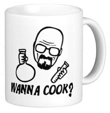 Touchlines - Heisenberg Wanna Cook Kaffeetasse White, OS