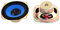 sourcing map 2pcs 5W 4 Ohm Magnet Speaker Loudspeaker 80x80mm for TV Player Audio