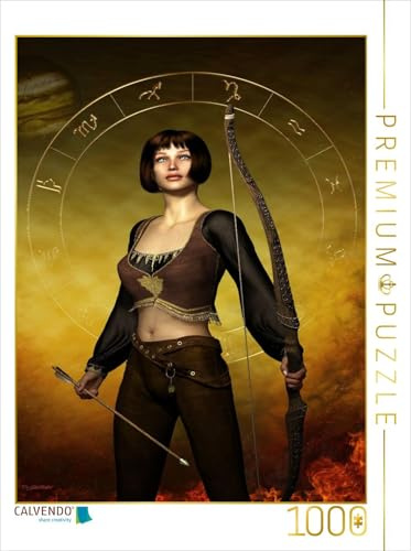 CALVENDO Puzzle Sternzeichen Schütze | 1000 Teile Lege-Größe 48 x 64 cm Foto-Puzzle für glückliche Stunden