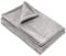 JACKY Kuscheldecke Babydecke, Fleece - Baby Decke Unisex - Krabbeldecke 75 x 100 cm - Öko-Tex schadstoffgeprüft, allergikergeeignet - Grau