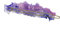 1Stk drat spange genziana 80 X 23 in Multicolor Viola – Made in Germany – welovebeads