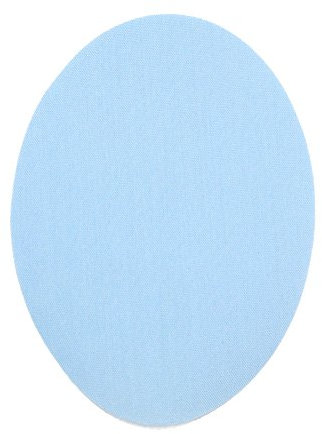6 rodilleras niños color Celeste termoadhesivas de plancha. Coderas para proteger tu ropa y reparación de pantalones, chaquetas, jerseys, camisas. 10,5 x 8 cm. Ref. 16 Celeste