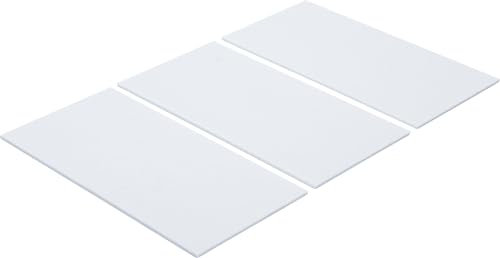 BGS Diy 80711 | Filzgleiter | Platten | weiß | 100 x 200 mm | 3-tlg.