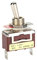 5Pcs Mini Interruttore a Levetta, Interruttori a Levetta a 2 Pin 2 Posizioni ON-OFF 15A 250V con Foro di Montaggio 12mm