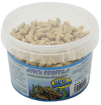 BPS Nahrung Nahrung für Schildkröten in Sticks für Wasserschildkrötenfutter 5 Verschiedene Modelle zur Auswahl (Futterstick 280 ml) BPS-4092