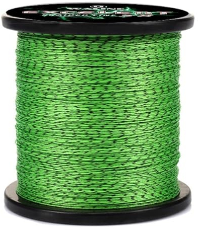 Waline 8 Stränge Super Strong PE Geflochtene Angelschnur 8fach 300m Angelschnur 20lb 30lb 40lb 50lb 60lb 80lb 8X Gngelschnur (Neongrün&Schwarz, 20lb/0.17mm/ 300m(328yds))