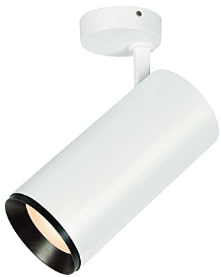 SLV Deckenaufbauleuchte NUMINOS® XL/LED Spot, Fluter, Deckenstrahler, Deckenleuchte, Aufbau-Leuchte, Innen-Beleuchtung / 3000K 36W 3210lm weiß dimmbar 60Grad