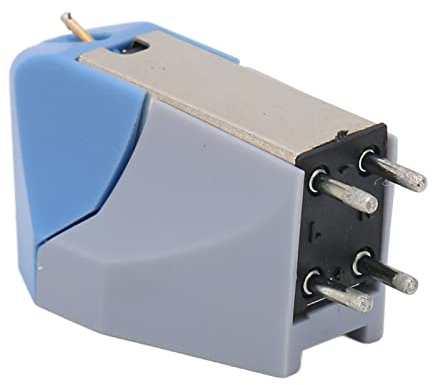 Dpofirs Player LP Magnetische Tonabnehmer für Plattenspieler, Magnetische Tonabnehmer-Stylus-Ersatz-Phonographen-Tonabnehmer 13 Mm/0,5 Zoll Lochabstand