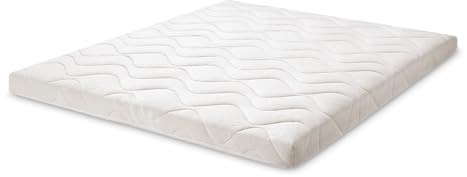 Letti Moderni Naturlatex Topper 180x200cm – Orthopädischer Matratzentopper & Matratzenauflage 180x200, 7-Zonen Latex, Höhe 8 cm, H2 (RG 75), Öko-Tex, Antiallergisch & Antibakteriell