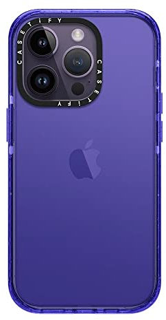 CASETiFY Impact iPhone 14 Pro Case [4X Military Grade Drop Tested / 8.2ft Drop Protection] - Peri Purple